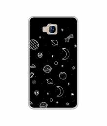 Amazon Brand - Solimo Designer Solar System UV Printed Soft Back Case Mobile Cover for Lyf Wind 2