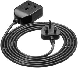 AmazonBasics Extension Cord - 3 M UK Black