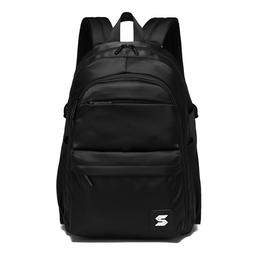 Caran·Y Kids Backpack Boy and Girl 18 inc Large Size Multiple pockets (L-18 Inc, Black