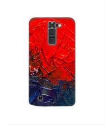 Amazon Brand - Solimo Designer Red Wax Color 3D Printed Hard Back Case Mobile Cover for LG K7