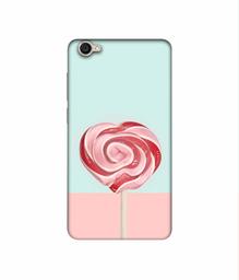 Amazon Brand - Solimo Designer Round Candy 3D Printed Hard Back Case Mobile Cover for Vivo Y55L