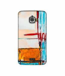 Amazon Brand - Solimo Designer Glass Paint 3D Printed Hard Back Case Mobile Cover for InFocus M350