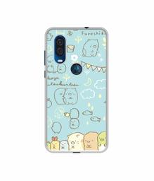 Amazon Brand - Solimo Designer Random UV Printed Soft Back Case Mobile Cover for Motorola One Vision