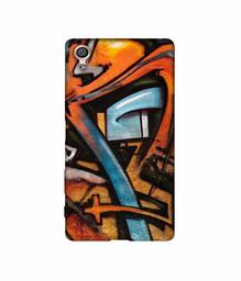 Amazon Brand - Solimo Designer Painting 3D Printed Hard Back Case Mobile Cover for Sony Xperia X