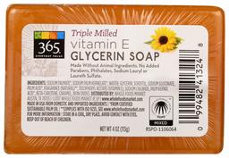 365 Everyday Value, Glycerin Soap, Vitamin E, 4 oz