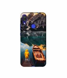 Amazon Brand - Solimo Designer Lake View 3D Printed Hard Back Case Mobile Cover for Xiaomi Redmi Note 7S