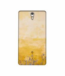 Amazon Brand - Solimo Designer Dry Flower On Wall 3D Printed Hard Back Case Mobile Cover for Sony Xperia C5 Ultra Dual