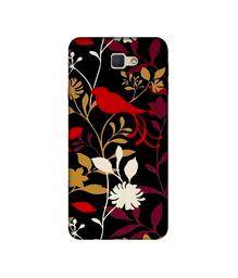 Amazon Brand - Solimo Designer Flower Bunch Pain On Cloth 3D Printed Hard Back Case Mobile Cover for Samsung Galaxy J5 Prime