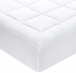 AmazonBasics Down-Alternative Gusseted Mattress Topper