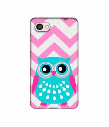 Amazon Brand - Solimo Designer Sky Blue Owl 3D Printed Hard Back Case Mobile Cover for Xiaomi Redmi Y1 Lite