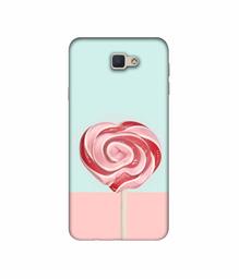 Amazon Brand - Solimo Designer Round Candy 3D Printed Hard Back Case Mobile Cover for Samsung Galaxy J5 Prime