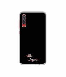 Amazon Brand - Solimo Designer Queen UV Printed Soft Back Case Mobile Cover for Samsung Galaxy A70s