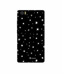 Amazon Brand - Solimo Designer Sperking Stars UV Printed Soft Back Case Mobile Cover for Lava Iris X5 4G