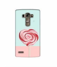 Amazon Brand - Solimo Designer Round Candy 3D Printed Hard Back Case Mobile Cover for LG G4 Stylus