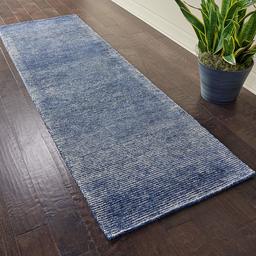 Amazon Brand – Rivet Contemporary Striated Jute Runner Rug, 7' 6