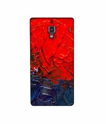 Amazon Brand - Solimo Designer Red Wax Color 3D Printed Hard Back Case Mobile Cover for Xiaomi Redmi 1S