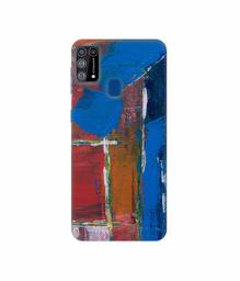 Amazon Brand - Solimo Designer Color Blog On Canvas 3D Printed Hard Back Case Mobile Cover for Samsung Galaxy M31