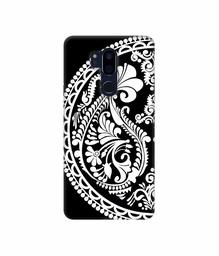 Amazon Brand - Solimo Designer Half Circle Rangoli 3D Printed Hard Back Case Mobile Cover for LG G7 ThinQ