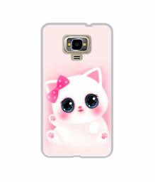 Amazon Brand - Solimo Designer Babby Kitty UV Printed Soft Back Case Mobile Cover for Samsung Z4