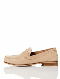 find. Penny Loafer, Brown (sand), 10 UK