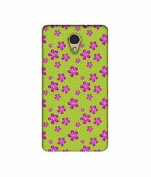 Amazon Brand - Solimo Designer Pink Flower Patterns 3D Printed Hard Back Case Mobile Cover for Lenovo P2