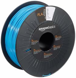 AmazonBasics PLA 3D Printer Filament, 1.75mm, Blue, 1 kg Spool