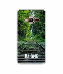 Amazon Brand - Solimo Designer Alone UV Printed Soft Back Case Mobile Cover for Samsung Z2