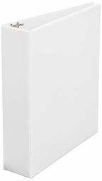 AmazonBasics 2-Inch Round Ring Binder, White, View, 12-Pack