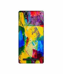 Amazon Brand - Solimo Designer Multicolor Canvas 3D Printed Hard Back Case Mobile Cover for Sony Xperia T2 Ultra