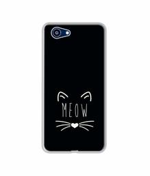 Amazon Brand - Solimo Designer Meow UV Printed Soft Back Case Mobile Cover for Realme 1