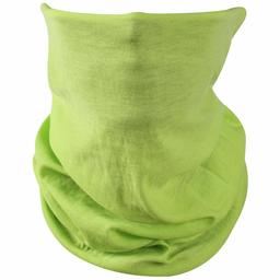 JPGO Neck Gaiter Face Cover Face Scarf for Sun Protection Washable Reusable Balaclava Bandana 1 Piece Green