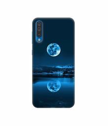 Amazon Brand - Solimo Designer Moon Pattern Print 3D Printed Hard Back Case Mobile Cover for Samsung Galaxy A50