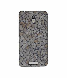 Amazon Brand - Solimo Designer Marble Pices 3D Printed Hard Back Case Mobile Cover for Micromax Canvas Spark Q380