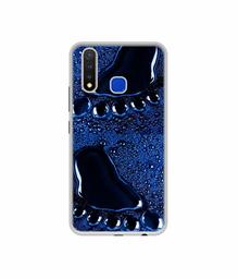 Amazon Brand - Solimo Designer Foot Impression UV Printed Soft Back Case Mobile Cover for Vivo U20