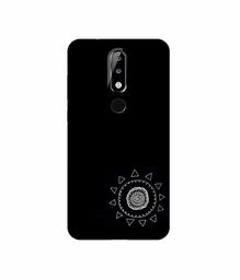 Amazon Brand - Solimo Designer Circle Pattern 3D Printed Hard Back Case Mobile Cover for Nokia 5.1 Plus