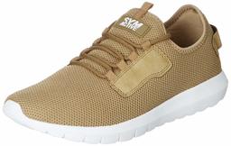 Amazon Brand - Symbol Men's Beige Polyester Sneakers-6 (AZ-YS-203 E)