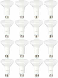 AmazonBasics – Bombilla LED equivalente a 65 W, regulable, BR30 (redonda)