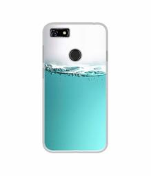 Amazon Brand - Solimo Designer Half Fill UV Printed Soft Back Case Mobile Cover for Lenovo A5