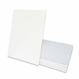 Eono by Amazon - Canvas Panels 40cm x 30cm Set de 5 Blank 100% Coton