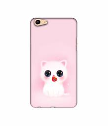 Amazon Brand - Solimo Designer Kitty 3D Printed Hard Back Case Mobile Cover for Oppo F3