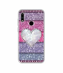 Amazon Brand - Solimo Designer Stone Heart UV Printed Soft Back Case Mobile Cover for Micromax Ione Note