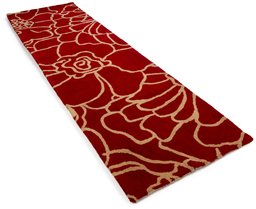 Pinzon Sketchy Floral Main Tapis en Laine, 2'3x7'10