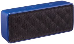 AmazonBasics - Altoparlante Bluetooth portatile, blu