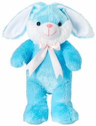 Amazon Brand - Jam & Honey Long Ears Rabbit, Blue, 30cm