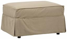 Stone & Beam Carrigan Casual Ottoman with Slipcover, 33