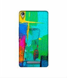 Amazon Brand - Solimo Designer Color Stokes 3D Printed Hard Back Case Mobile Cover for Micromax Canvas Juice 3Plus Q394