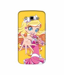 Amazon Brand - Solimo Designer Singing Girl Vector 3D Printed Hard Back Case Mobile Cover for Samsung Galaxy Grand 2 G7102 / G7105