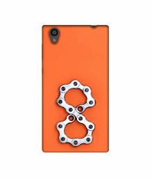 Amazon Brand - Solimo Designer Number Eight 3D Printed Hard Back Case Mobile Cover for Sony Xperia L1