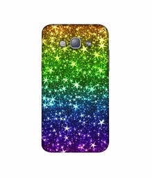 Amazon Brand - Solimo Designer Multicolor Stars 3D Printed Hard Back Case Mobile Cover for Samsung Galaxy A8