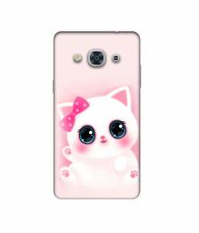 Amazon Brand - Solimo Designer Babby Kitty 3D Printed Hard Back Case Mobile Cover for Samsung Galaxy J3 Pro